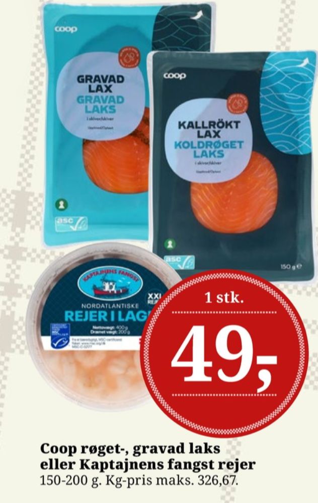 Kaptajnens Fangst, Rejer