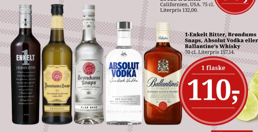 1-Enkelt, Bitter