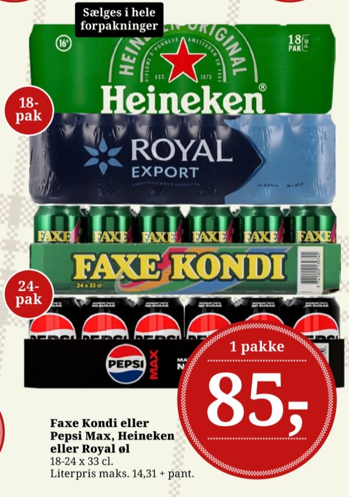 Pepsi Max, Cola 24 pk.