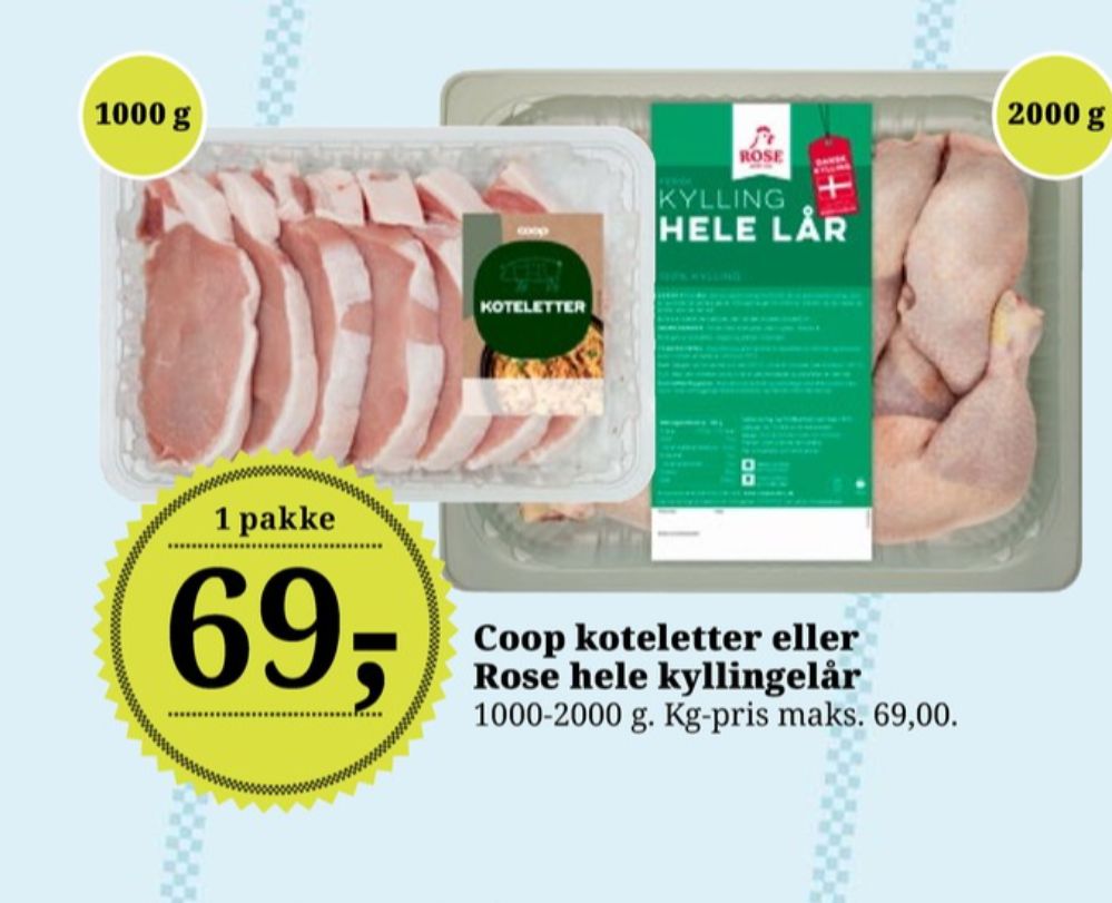 Rose, Kyllingelår