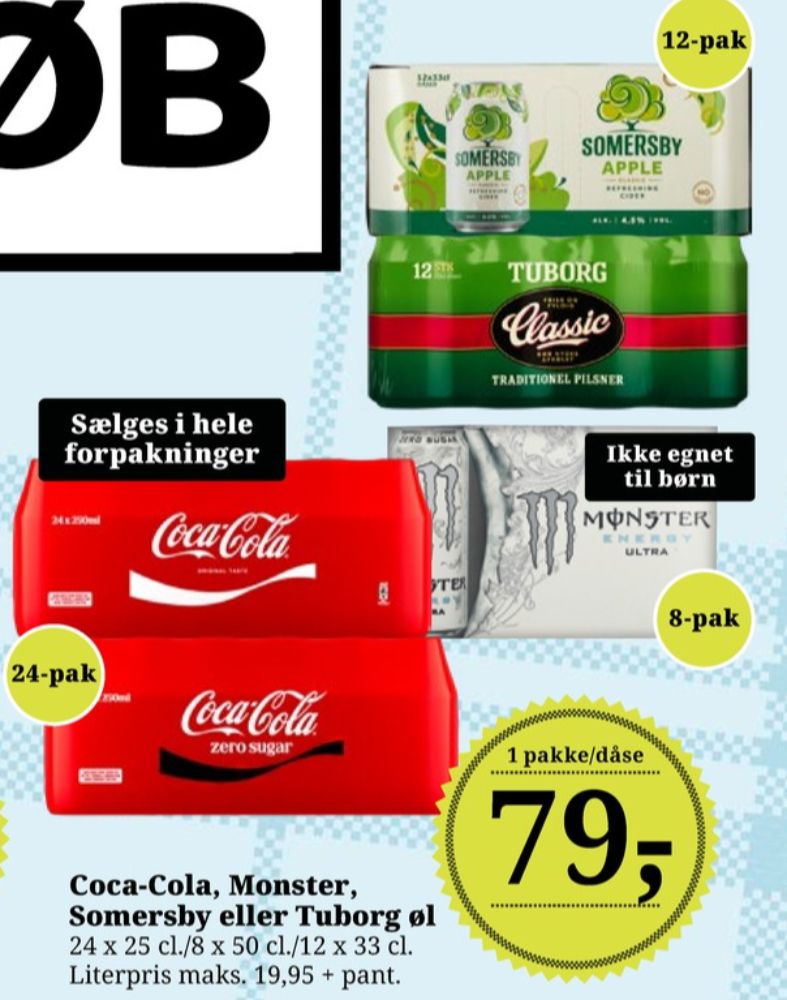 Monster Ultra Energy, Energidrik 8 pk.