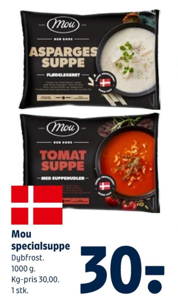 Mou, Aspargessuppe