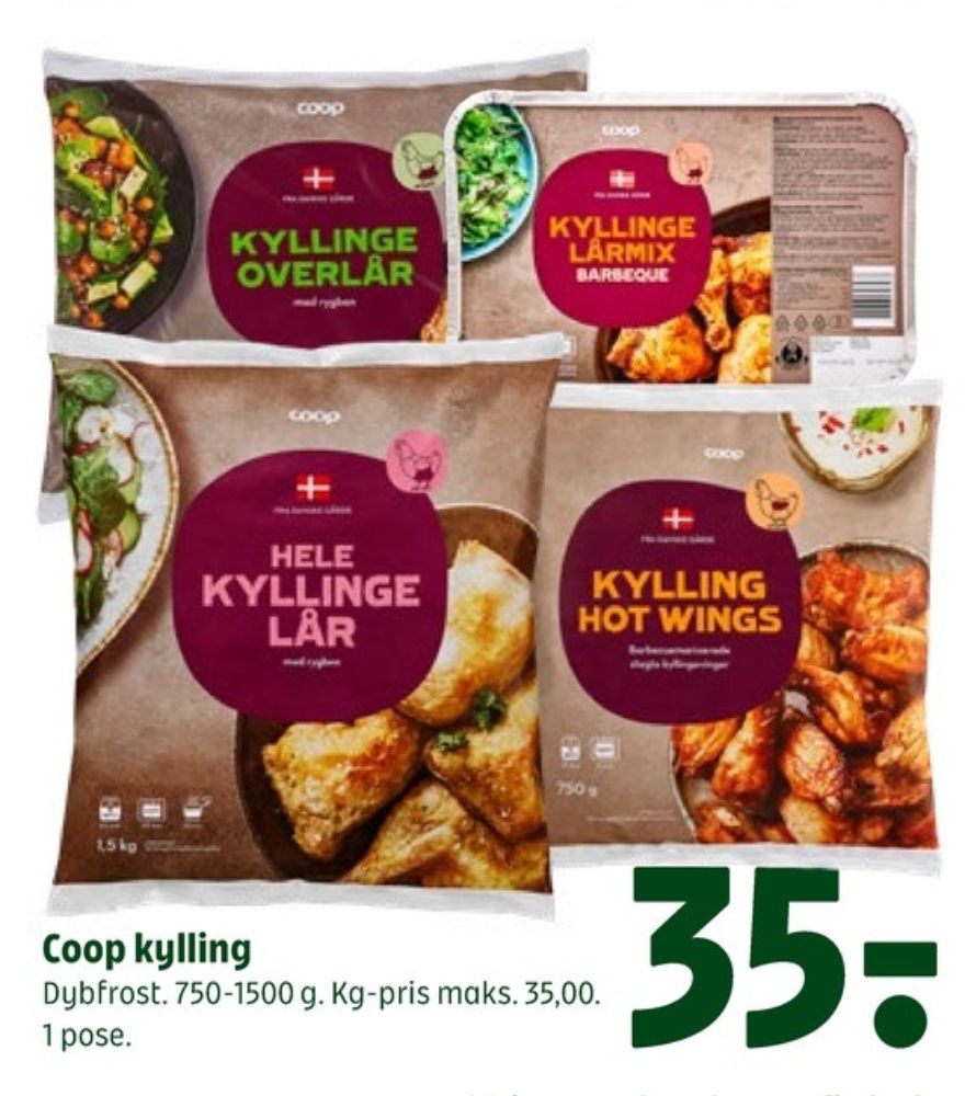 Coop, Kyllingeoverlår