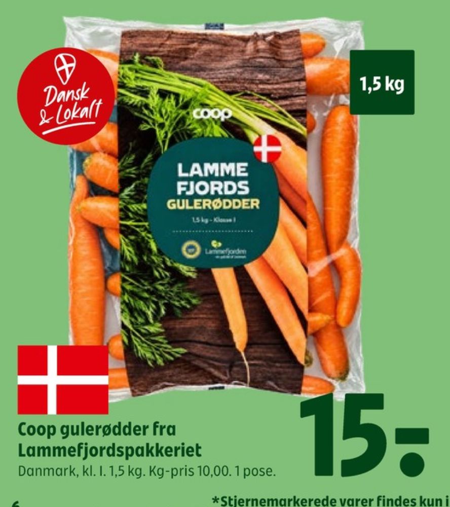 Coop, Gulerødder