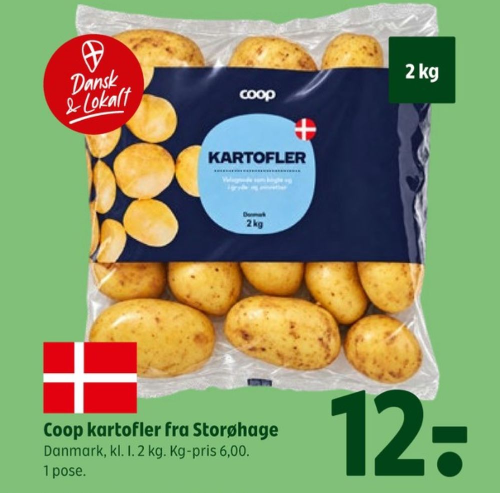 Coop, Kartofler