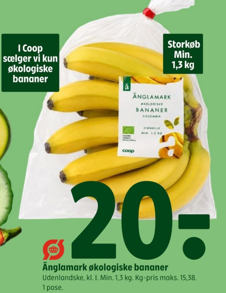 Änglamark, Bananer