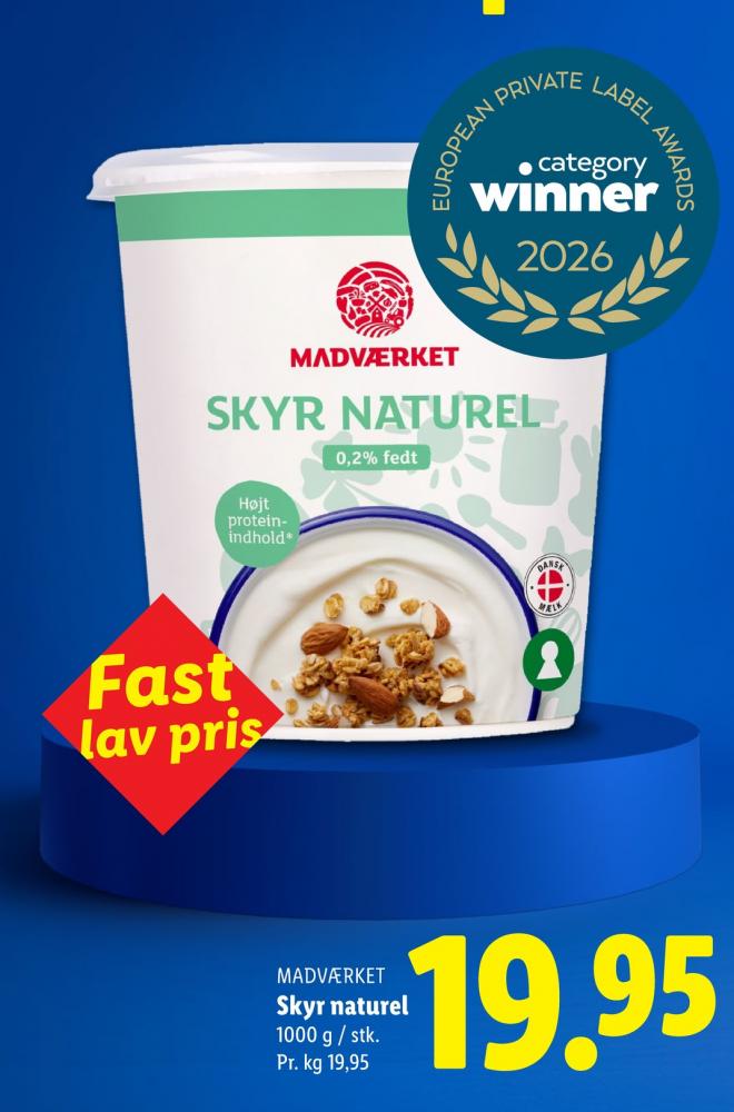 Madværket, Skyr Naturel 0,2%