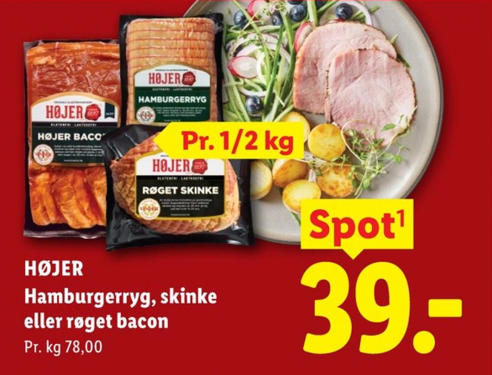 Højer Pølser, Bacon