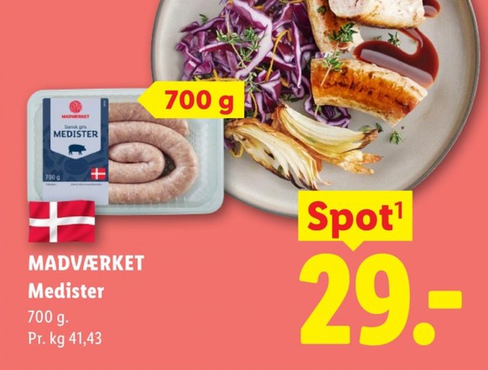 Madværket, Medister
