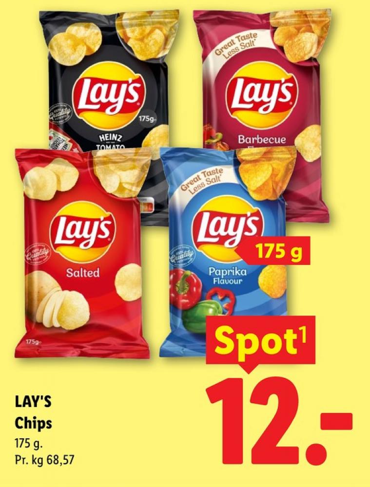 Lays, Saltede Chips