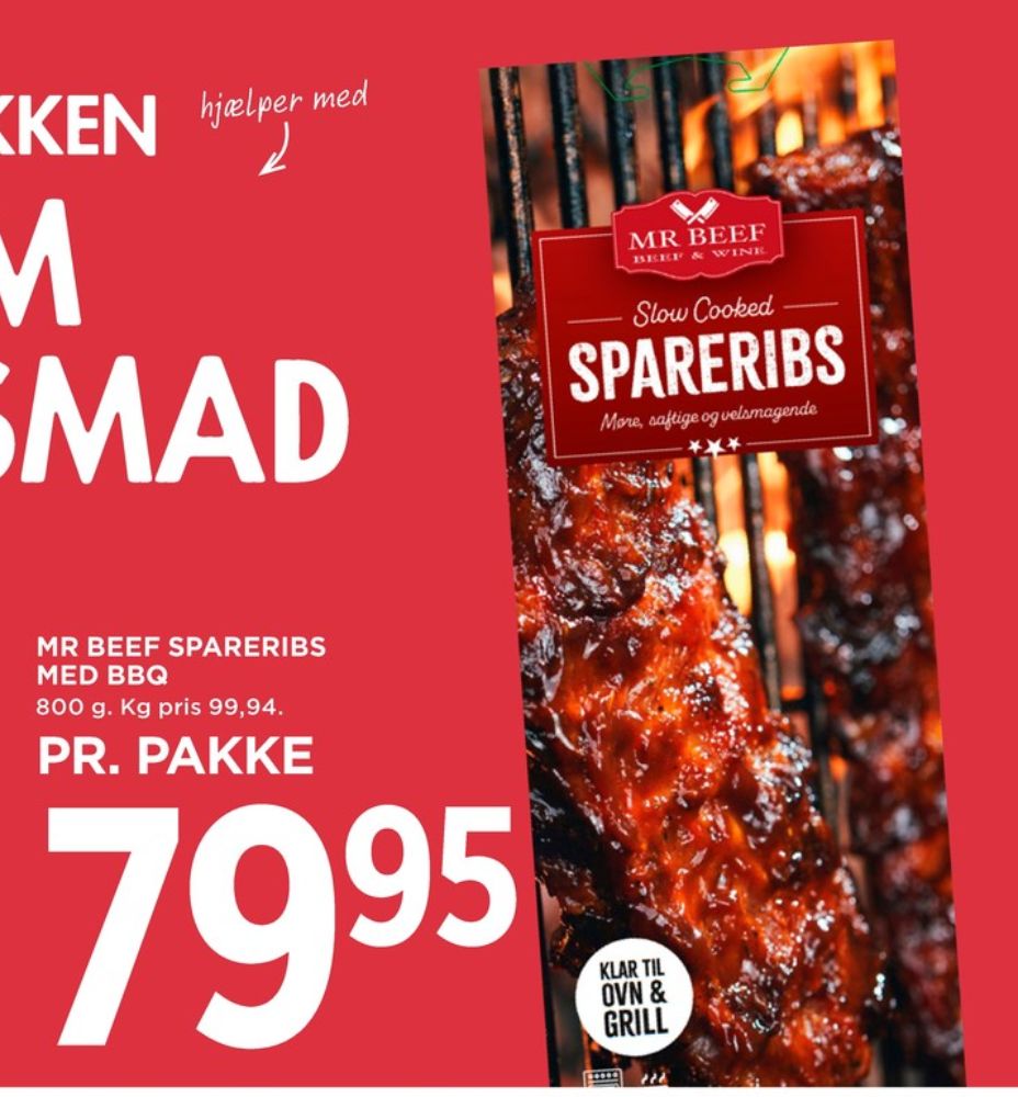 Mr Beef, Spareribs