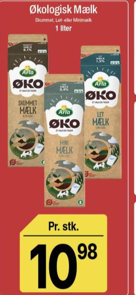Arla, Minimælk 0,4%