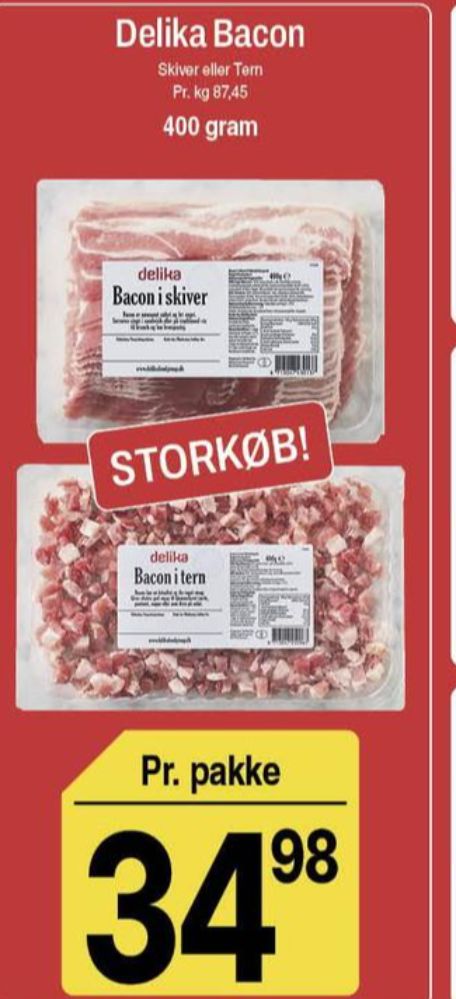 Delika, Baconskiver