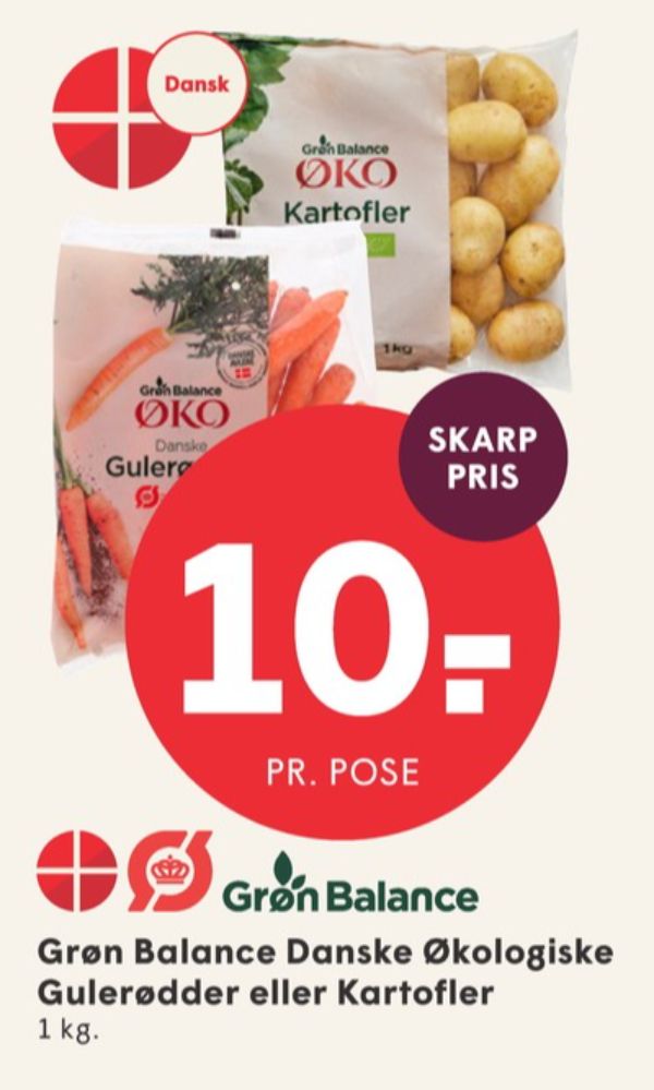 Grøn Balance, Kartofler