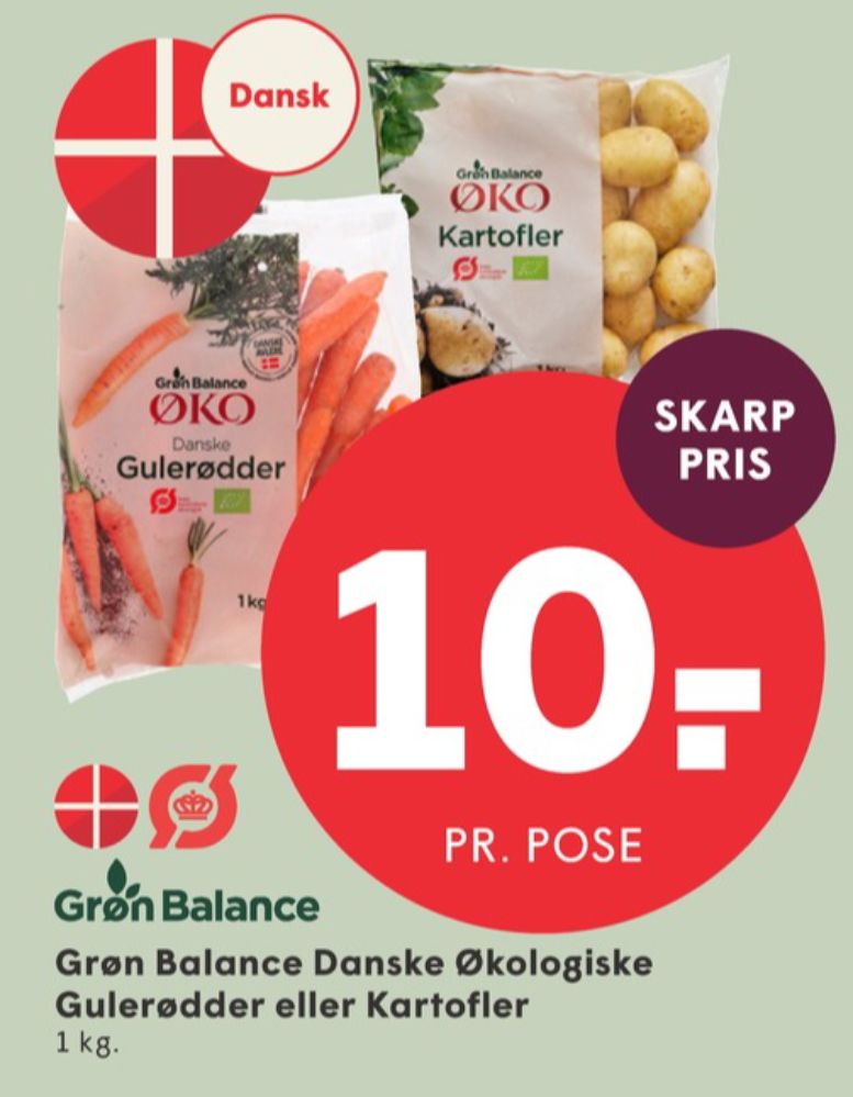 Grøn Balance, Gulerødder