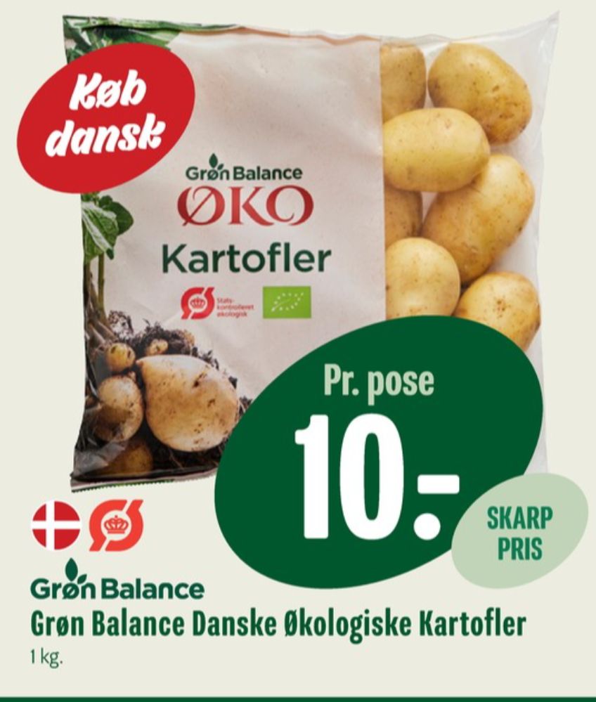 Grøn Balance, Kartofler