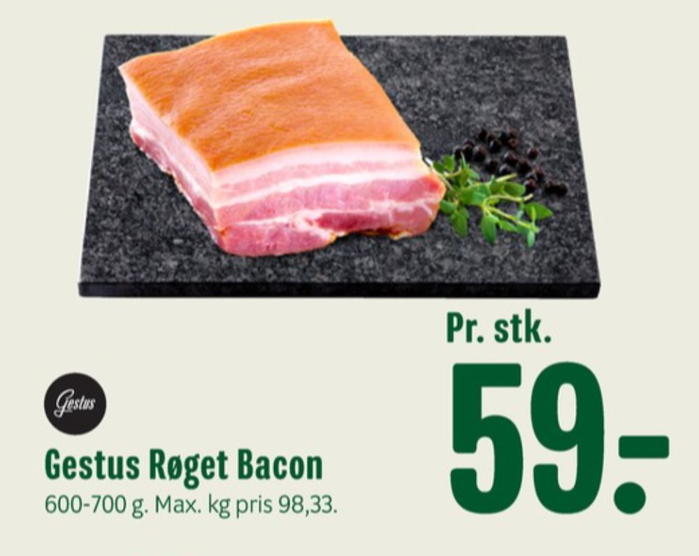 Gestus, Bacon