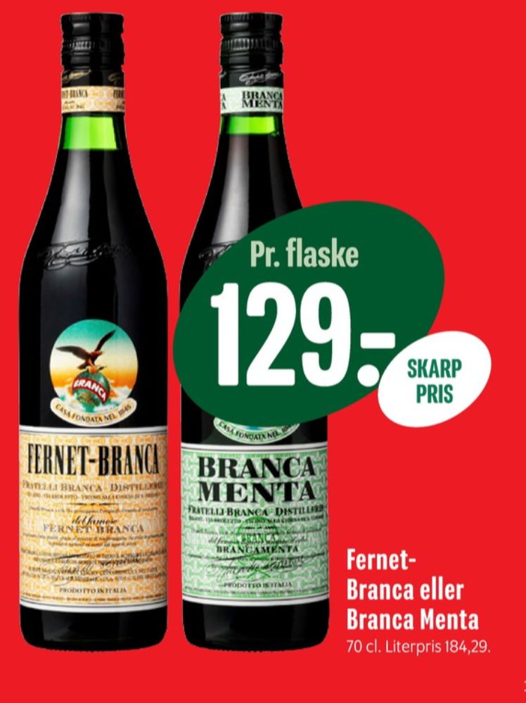 Fernet Branca, Bitter