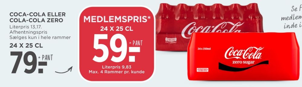Coca Cola, Cola 24 pk.