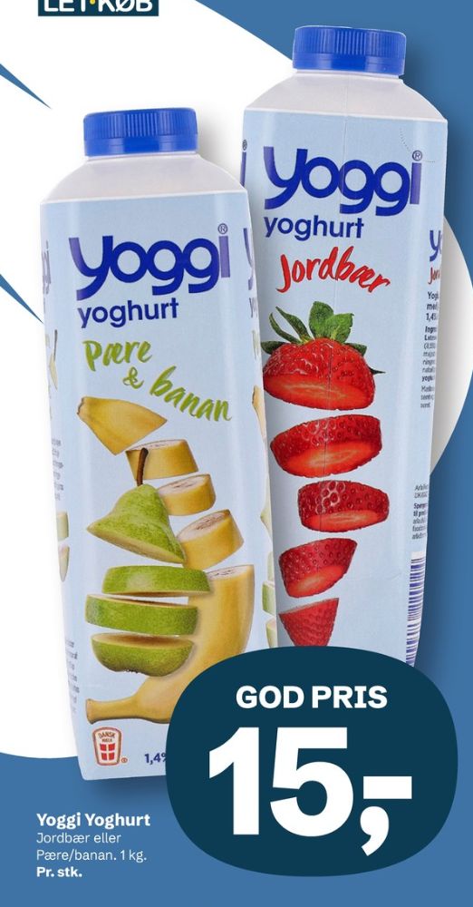 Yoggi, Jordbær Yoghurt 