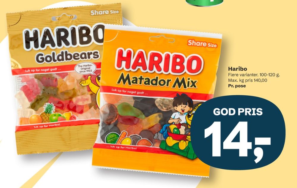 Haribo Goldbears, Slikposer