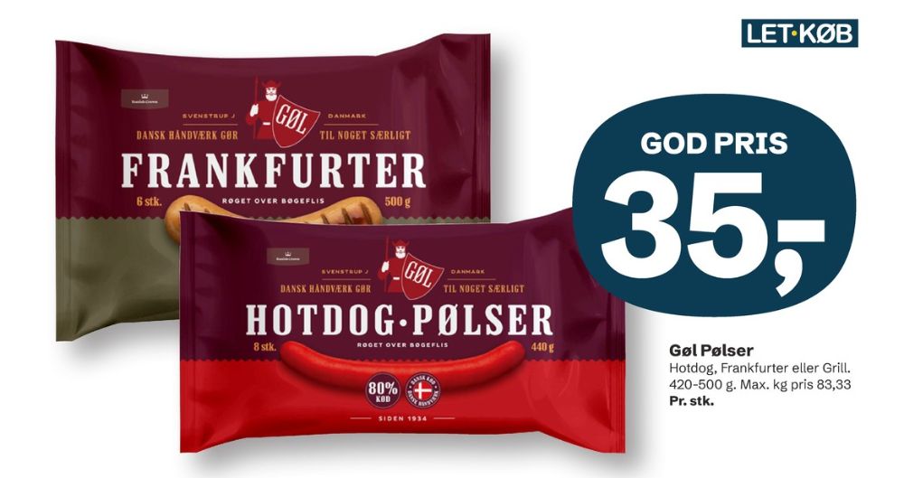 Gøl, Frankfurter