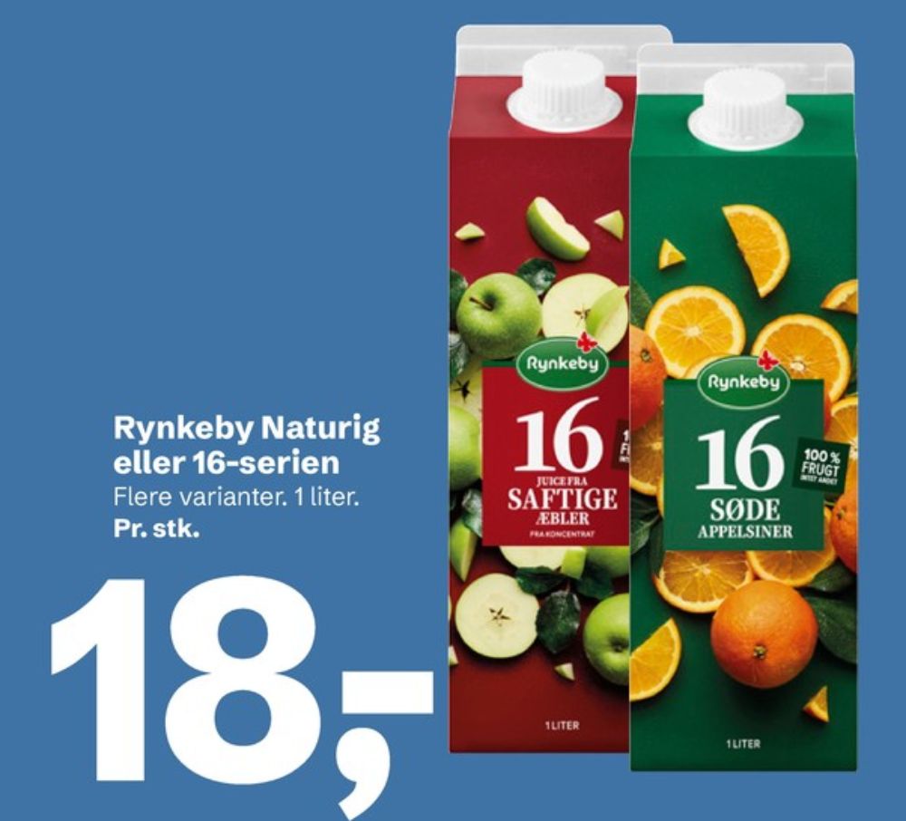 Rynkeby, 16 Søde Appelsiner