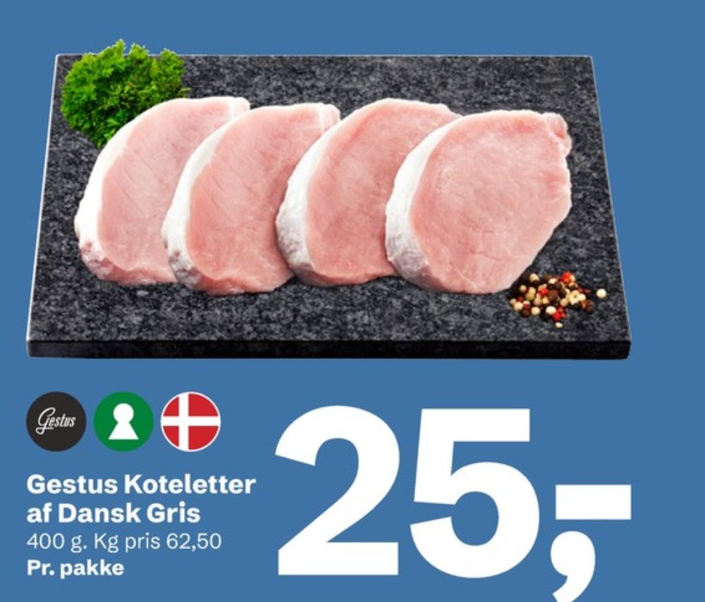 Gestus, Nakkekoteletter