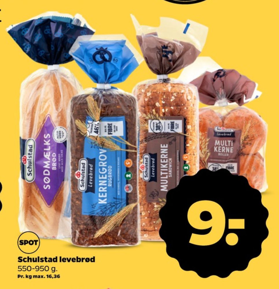 Schulstad Levebrød, Kernegrov Rugbrød
