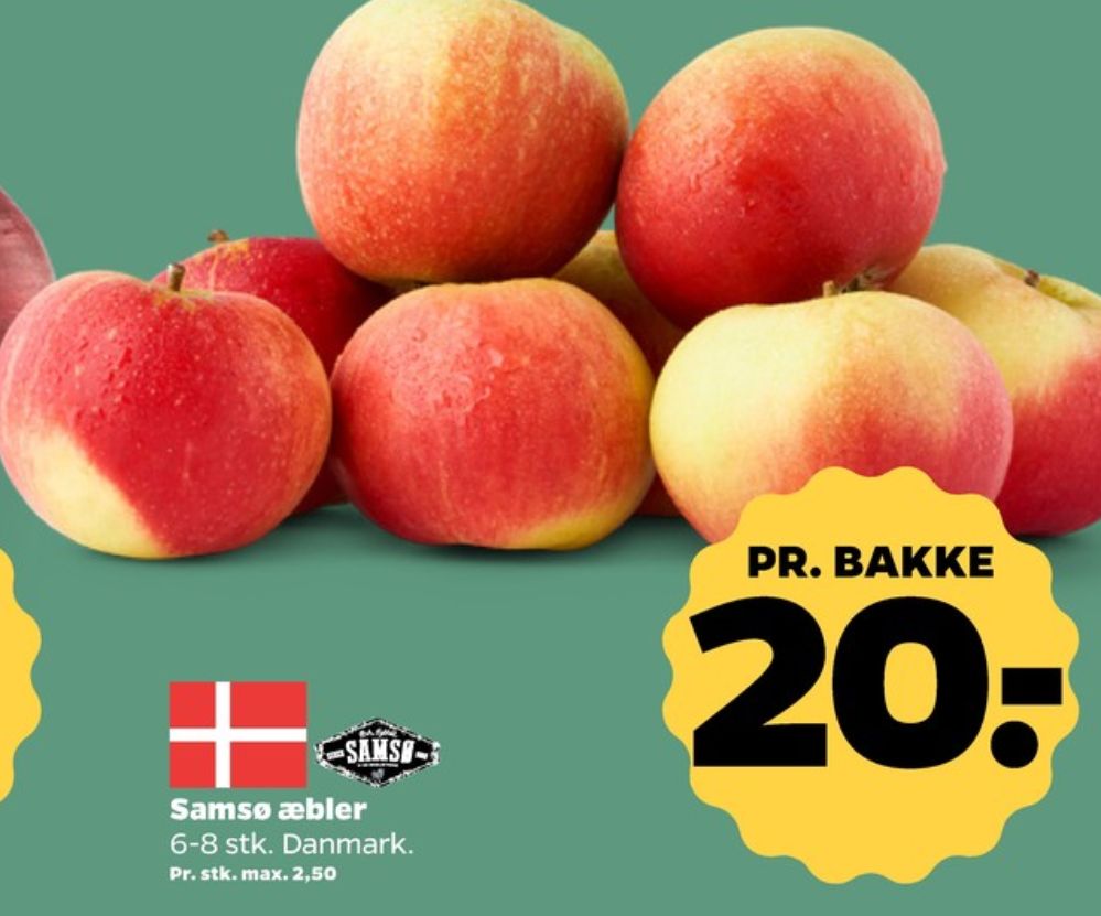 Samsø, Æbler
