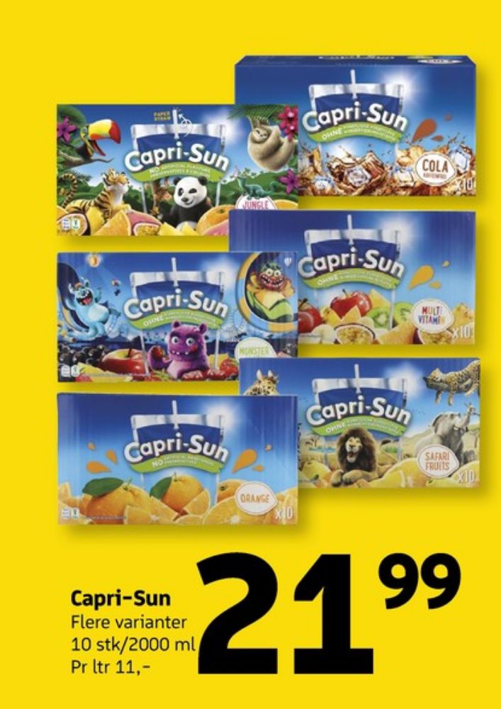Capri-Sun, Frugtdrik Cola Mix