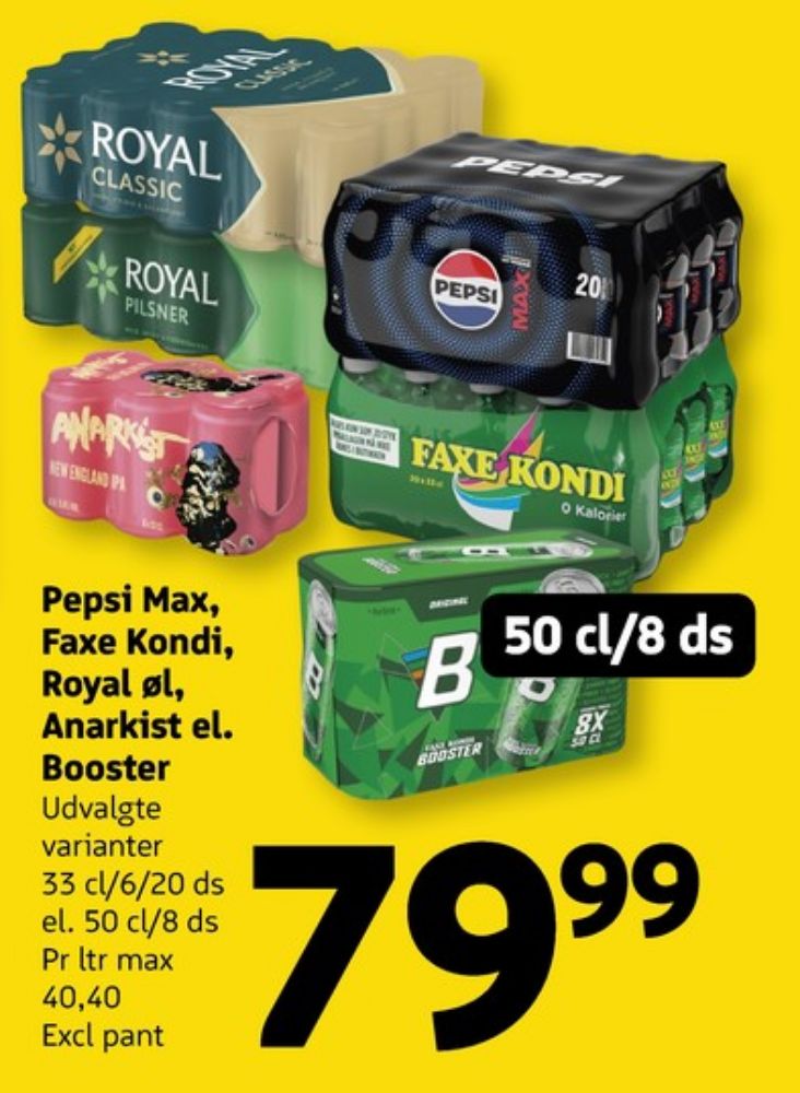 Pepsi Max, Cola 20 pk