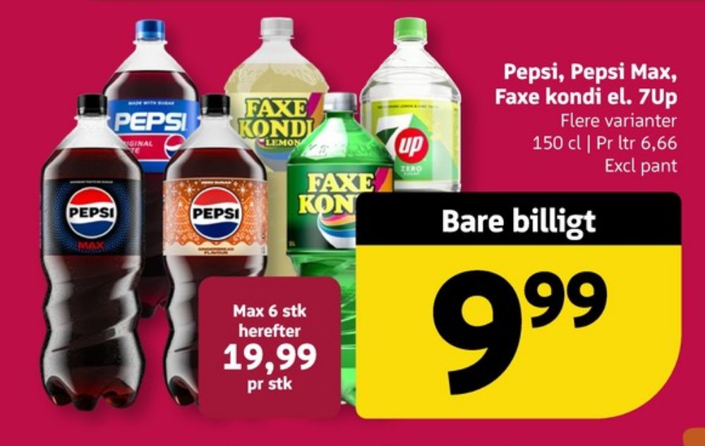 Pepsi Max, Cola