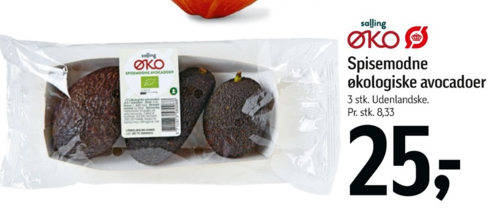 Salling ØKO, Avocado
