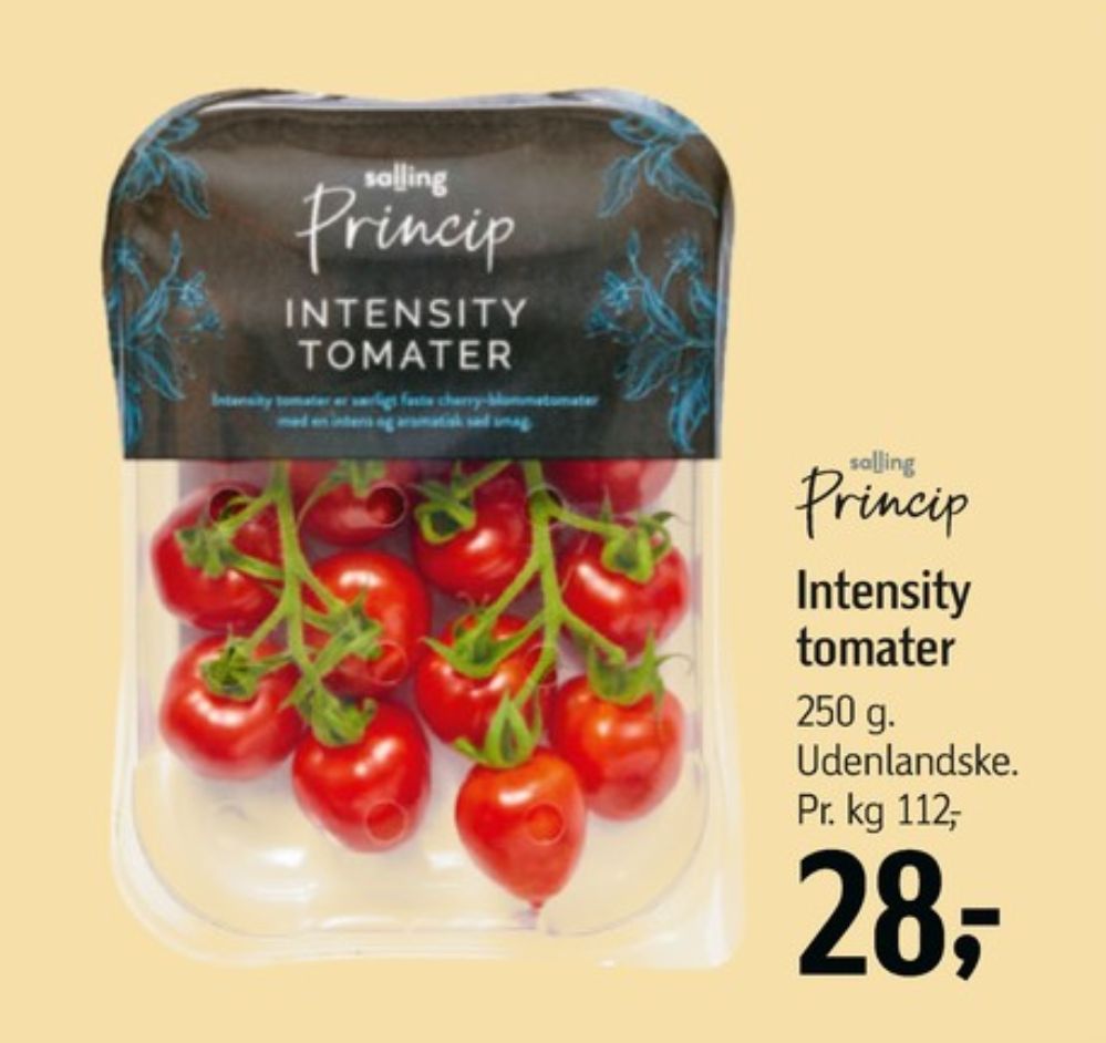 Salling Princip, Tomater