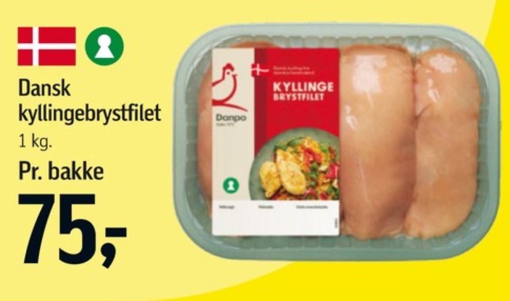 Danpo, Kyllingebrystfilet