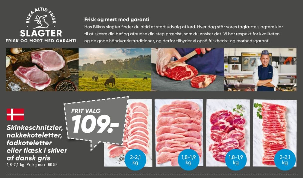 Flæsk i skiver