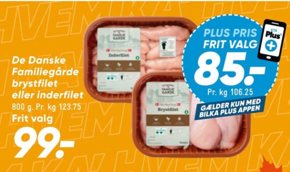 De Danske Familiegårde, Kyllingebrystfilet
