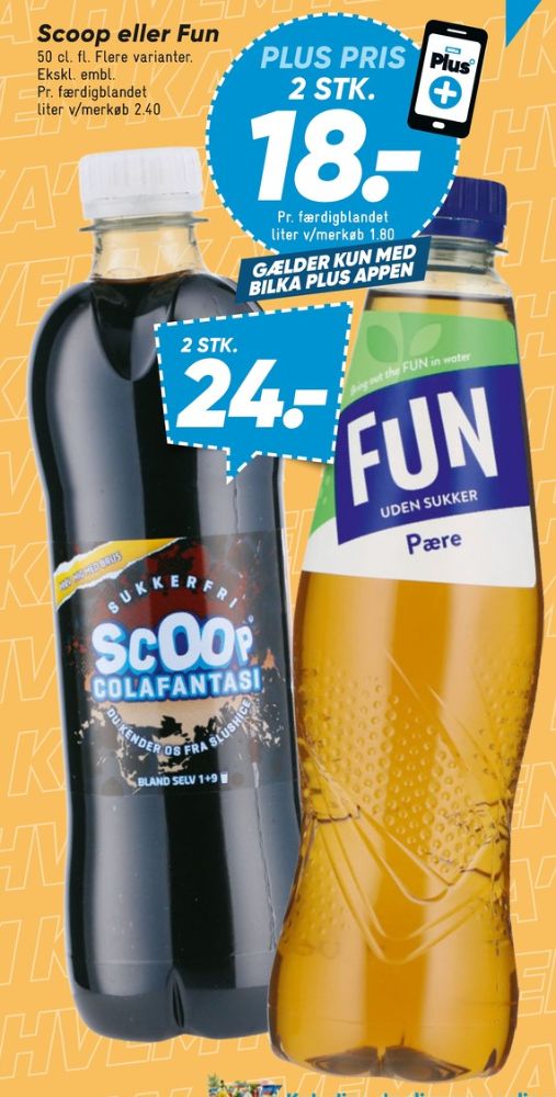 Scoop, Colafantasi Læskedrik 
