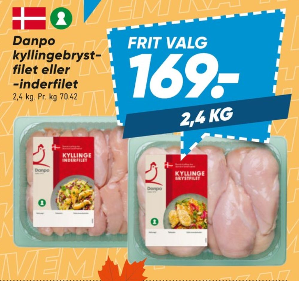 Danpo, Kyllingebrystfilet