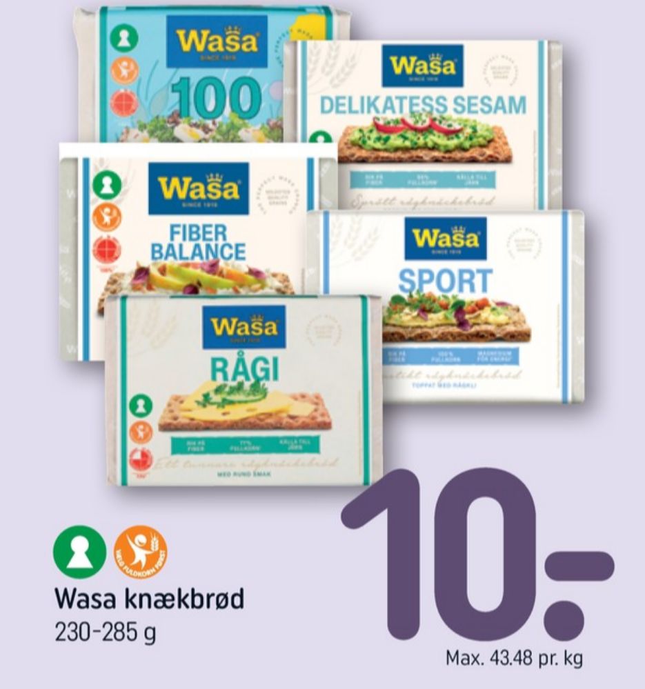 Wasa, Delikatesse Sesam knækbrød