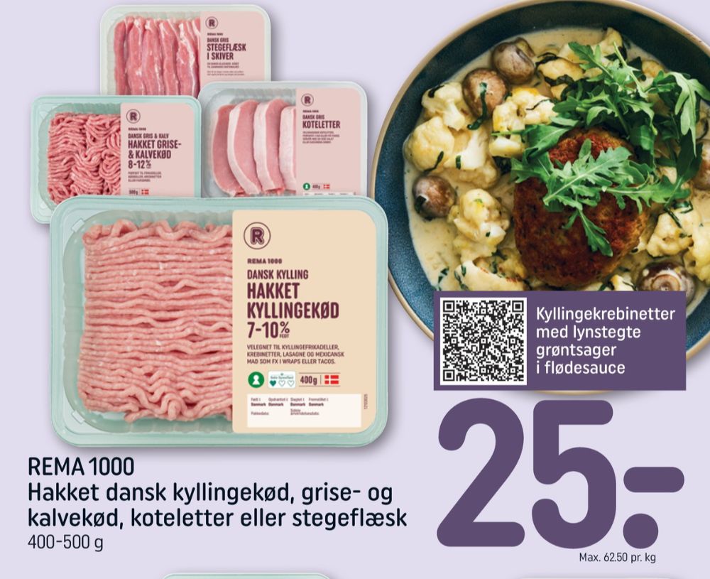 Rema 1000, Hakket kylling 7-10%