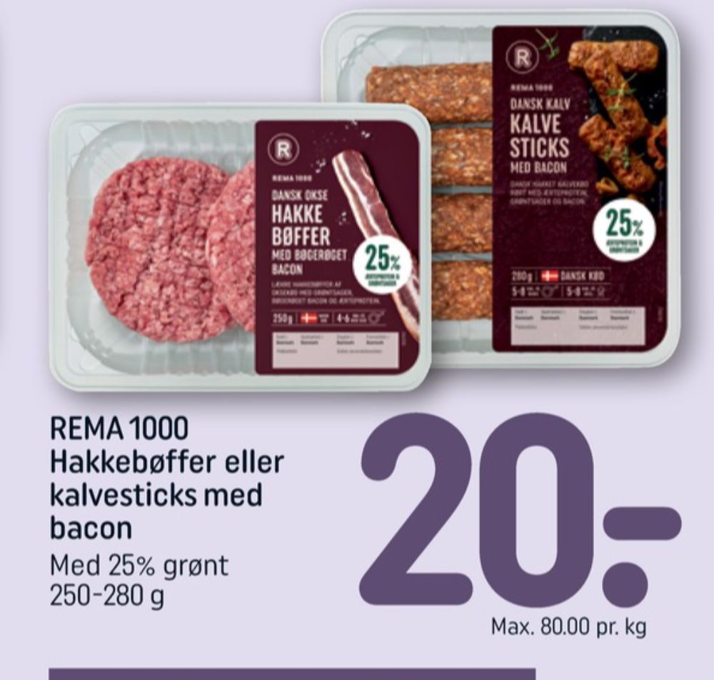 Rema 1000, Kalvegrillsticks