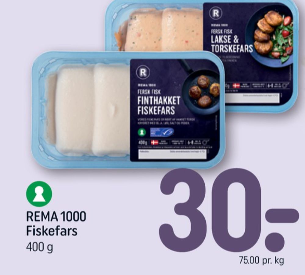 Rema 1000, Fiskefars
