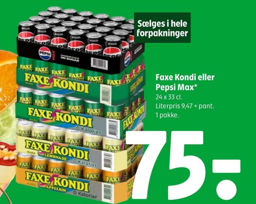 Pepsi Max, Cola 24 pk.