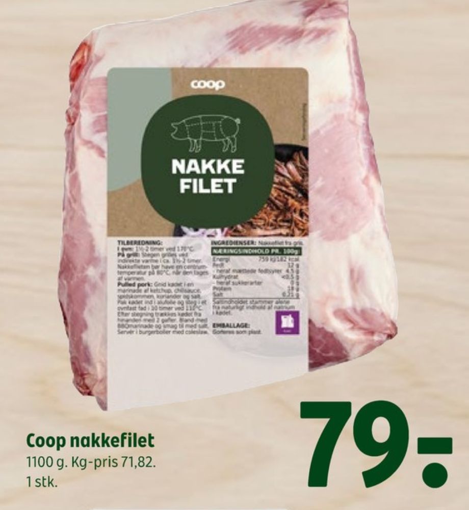 Coop, Nakkefilet