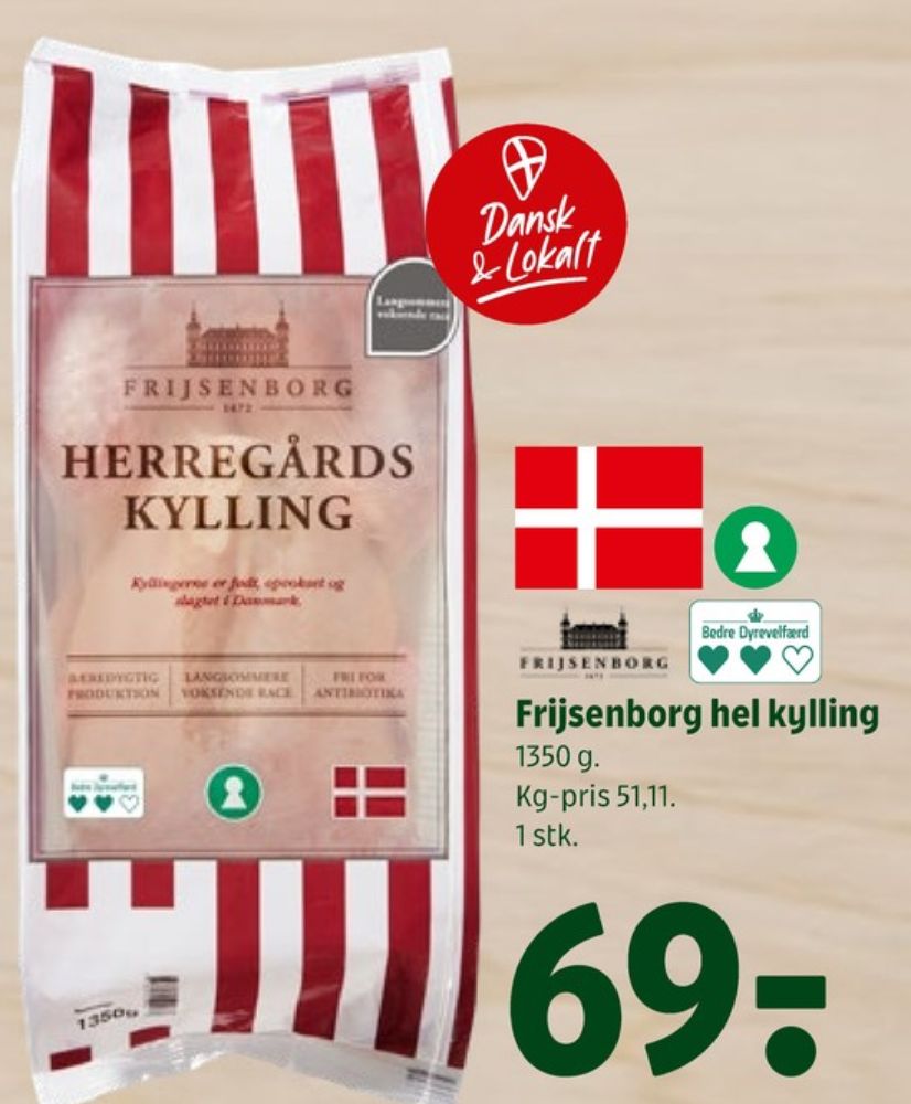 Frijsenborg, Kylling
