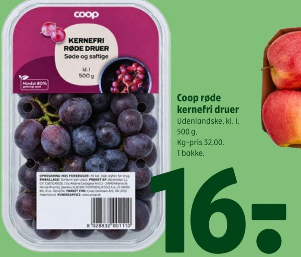 Coop, Vindruer