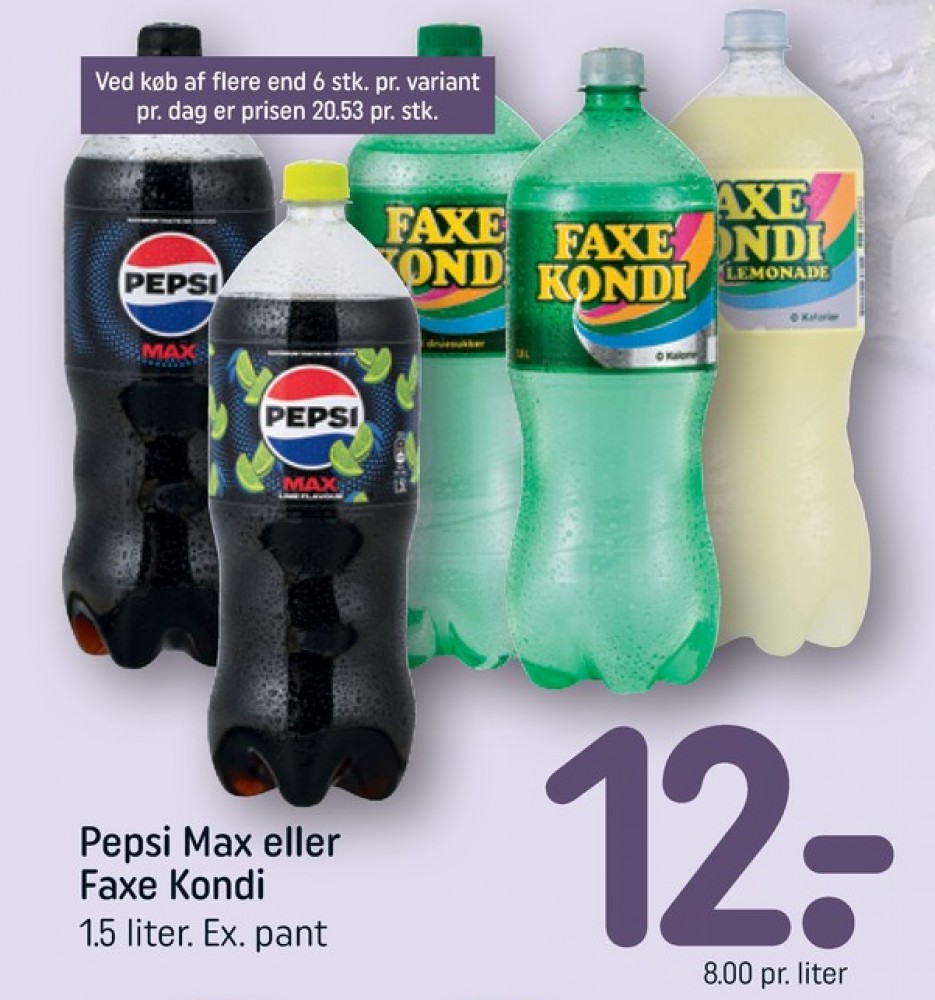 Pepsi Max Lime, Cola