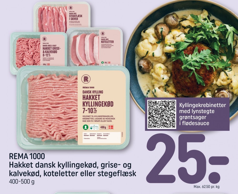 Rema 1000, Hakket kylling 7-10%